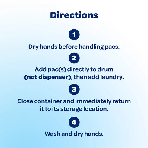 all Free & Clear Mighty Pacs Laundry Detergent, 134 ct.
